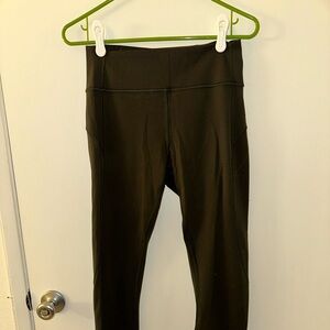 Lululemon Olive Green Leggings | Size 8